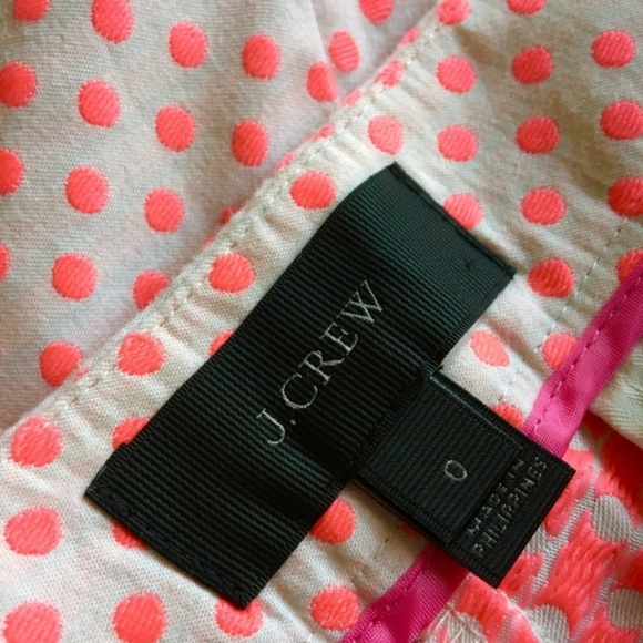 J. Crew Scallop Pocket Polka Dot Shorts - Picture 6 of 6